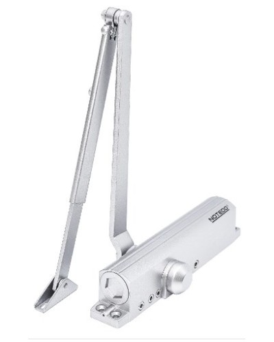 Доводчик NOTEDO DC-030-130 EN2-5 DA+BC (серебро) в Назрани Доводчики Pintop.ru