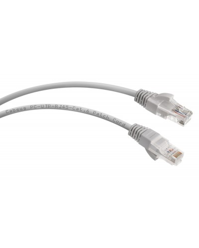 Шнур коммутационный 2xRJ-45/8P8C U/UTP кат.6 (0,5 м) Cabeus PC-UTP-RJ45-Cat.6-0.5m в Назрани Патчкорды (медные) Pintop.ru