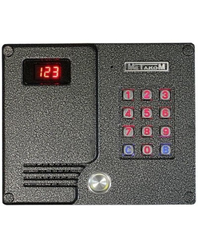 Многоабонентный антивандальный блок вызова Метаком МК2007-ТМЕ в Назрани Блоки вызова многоабонентные Pintop.ru