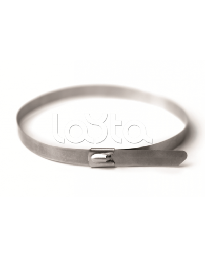 Хомут из нержавеющей стали AISI 304 13х400 DKC 27421 в Назрани Стяжки-хомуты Pintop.ru