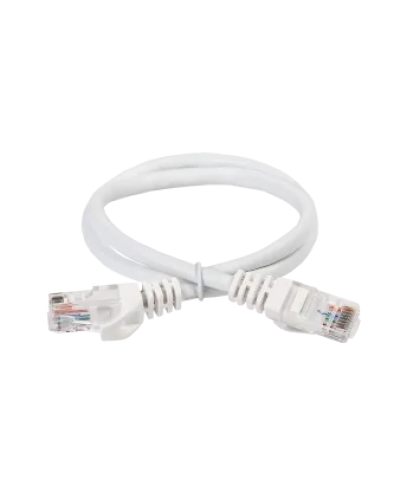 PC08-C5EU-1M ITK Коммутационный шнур (патч-корд) кат.5E UTP 1м белый в Назрани Патчкорды (медные) Pintop.ru