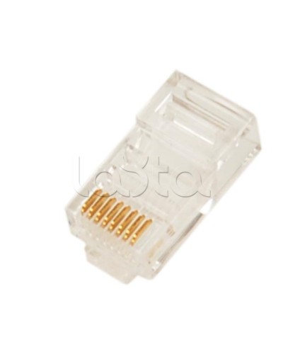 Разъем RJ-45 под витую пару (100 шт/уп) NIKOMAX (NMC-RJ88RE06UD1-100) в Назрани Коннекторы и разъемы Pintop.ru