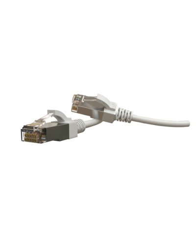 Патч-корд S/FTP Hyperline (PC-LPT-SFTP-RJ45-RJ45-C6-1.5M-LSZH-WH) в Назрани Патчкорды (медные) Pintop.ru