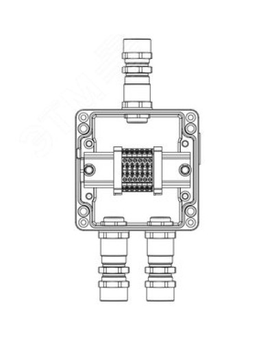 TBE-A-12-(6xCBC.2)-2xKA2MHK(A)-1xKA2MHK(C)1Ex e IIC Т5 Gb / Ex tb IIIC T95°C Db IP66 DKC (1201.121.22.121B) в Назрани Комутационные взрывозащищенные коробки Pintop.ru