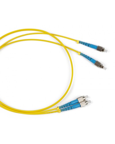 Патч-корд волоконно-оптический Hyperline FC-S2-9-FC/AR-FC/AR-H-1M-LSZH-YL в Назрани Патч-корды оптические Pintop.ru