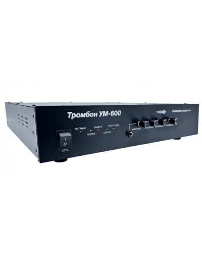 Усилитель мощности Тромбон IP-УМ600-В в Назрани Система оповещения и трансляции Pintop.ru
