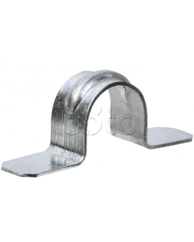 ELASTA Скоба метал. двухлап. для монт. пистол. d=19-20мм IEK (ET-MP40D-SD-019-01-100) в Назрани Держатели, клипсы, скобы Pintop.ru