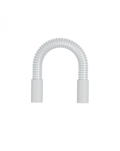 Гибкий переход для трубы диам. 25мм, длина 30см, цвет белый (49415W) в Назрани Повороты, муфты, тройники Pintop.ru