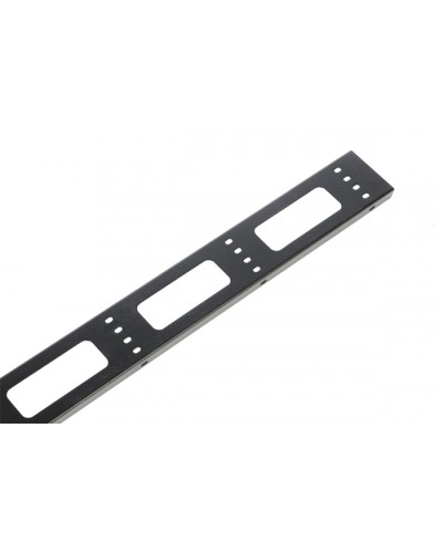 Органайзер кабельный вертикальный для стойки внешний с окнами 47U ЦМО ВКО-СТК-47-9005 в Назрани Кабельные органайзеры Pintop.ru