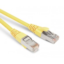 Патч-корд RJ45-RJ45, 4 пары, STP, кат.5е, LSZH (3м) Hyperline PC-LPM-STP-RJ45-RJ45-C5e-3M-LSZH-YL