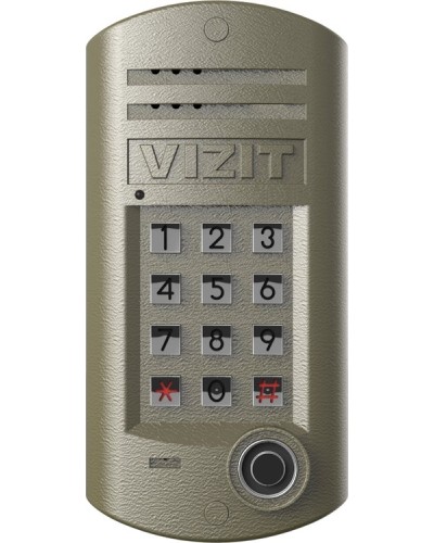Блок вызова Vizit БВД-315T в Назрани Блоки вызова многоабонентные Pintop.ru