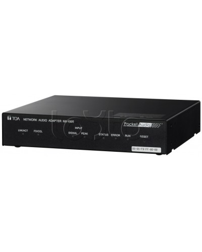 Шлюз передачи аудио, управляющих сигналов через сеть TOA NX-100S W в Назрани Системы оповещения и трансляции TOA Pintop.ru