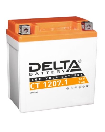 Аккумулятор АКБ 12 - 7 Delta CT 1207.1 в Назрани Электротехническое оборудование Pintop.ru
