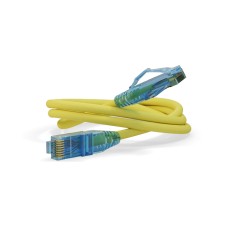 Патч-корд U/UTP Hyperline PC-LPM-UTP-RJ45-RJ45-C6-10M-LSZH-YL