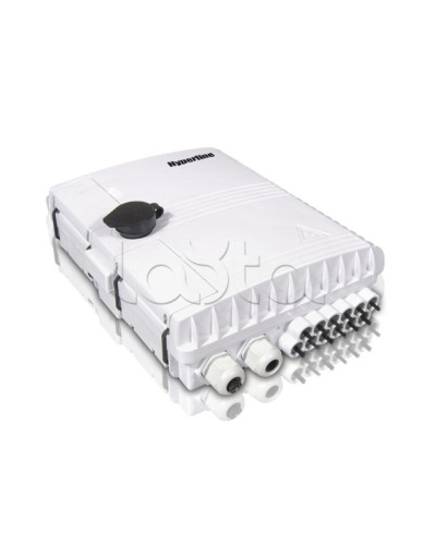 Бокс оптический настенный Hyperline FO-WBI-12A-GY в Назрани Кросс оптический Pintop.ru