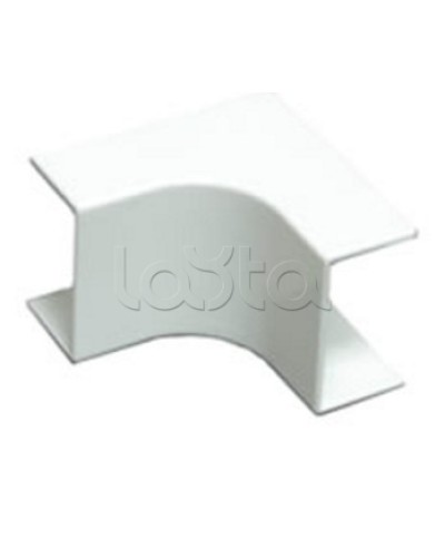 Угол внутренний плавный стандарт TIA 20х12,5 мм Экопласт 72114R в Назрани Аксессуары для кабель-канала Pintop.ru