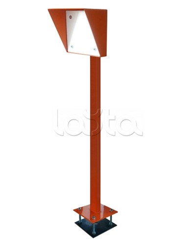 Стойка для считывателя Аякс 170х180 мм, черная, Базовая, прямая в Назрани Дополнительное оборудование для СКУД Pintop.ru