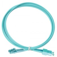 Оптический коммутационный шнур дуплексный, OM3, 2х50/125, SC-LC, 10 м Eurolan (41F-30-SC-LC-10)