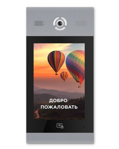 Видеопанель вызывная BAS-IP AA-14FB SILVER в Назрани Вызывные видеопанели малоабонентные Pintop.ru