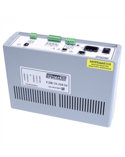 Блок контроля S1 Кристалл СДК-31.310S1(TCP/IP) в Назрани Приемно-контрольные приборы Pintop.ru