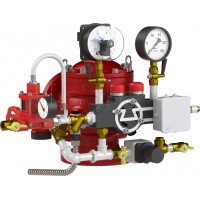 Узел управления спринклерный воздушный с электроклапаном Спецавтоматика УУ-С100/1,6 Вз (Э24)-ВФ.О4-01