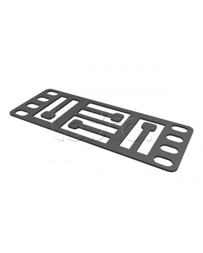 Кронштейн Hyperline (PMR-1U-T-RAL9005) в Назрани Аксессуары для стоек и шкафов Pintop.ru