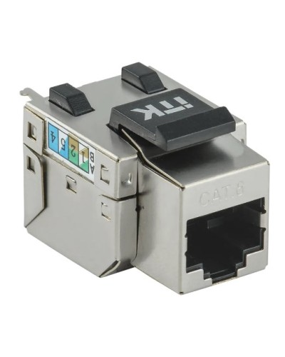 Модуль Keystone Jack кат. 6 FTP 110 IDC 90 град. розет. ITK CS1-1C06F-11 в Назрани Модули Keystone Pintop.ru
