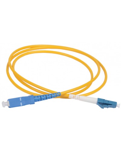 ITK Оптический (патч-корд), SM, 9/125 (OS2), LC/UPC-SC/UPC,(simplex),2м (FPC09-LCU-SCU-C1L-2M) в Назрани Патч-корды оптические Pintop.ru