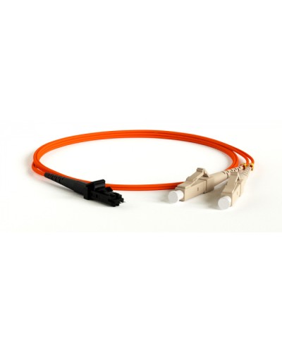 Патч-корд волоконно-оптический Hyperline FC-D2-62-MTRJM/PR-ST/PR-H-3M-LSZH-OR в Назрани Патч-корды оптические Pintop.ru