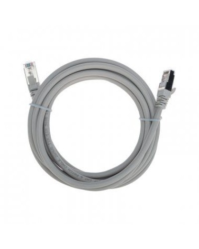 Патч-корд F/UTP, CAT 6, RJ45-RJ45, 26AWG, LSZH, серый, 3м REXANT 02-0210-3 в Назрани Патчкорды (медные) Pintop.ru