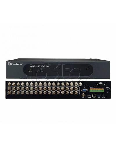 Видеорегистратор 16-канальный EverFocus VANGUARD II 16x8H Plus в Назрани Видеорегистраторы гибридные Pintop.ru