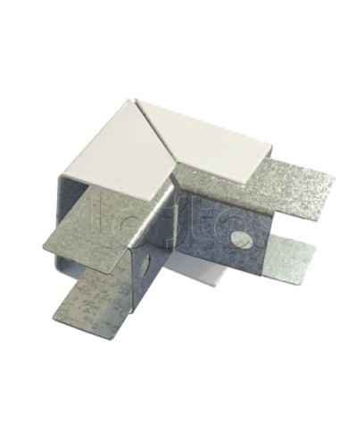 Соединитель ККМО Гефест Соединитель ККМО Угол 15 Y-образный внешний металлический в Назрани Аксессуары для кабель-канала Pintop.ru