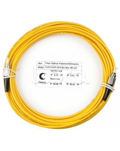 Шнур оптический simplex FC-FC 9/125 sm 25м LSZH Cabeus FOP(s)-9-FC-FC-25m в Назрани Патч-корды оптические Pintop.ru