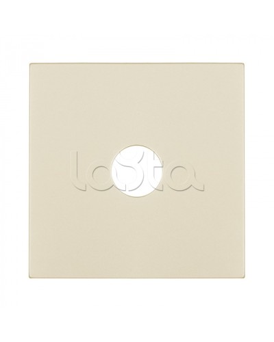 Накладка розетки TV (бежевый матовый) LK80 Экопласт (845102-1) в Назрани Розетки компьютерные и телефонные Pintop.ru