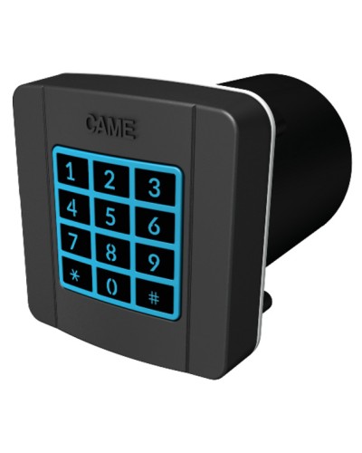 Клавиатура кодонаборная накладная, 12 кнопок, синяя подсветка Came 806SL-0150 в Назрани Запчасти для шлагбаумов и автоматики Pintop.ru