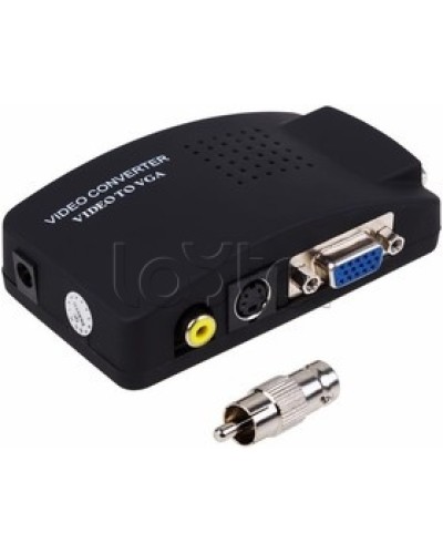 Конвертер BNC\RCA + S-video на VGA REXANT 17-6932 в Назрани Медиаконвертеры Pintop.ru