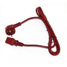 Кабель питания компьютера Hyperline PWC-IEC13-SHM-5.0-RD