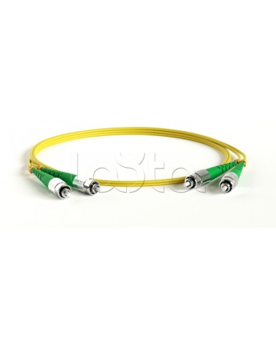 Патч-корд волоконно-оптический Hyperline FC-D2-9-FC/AR-LC/AR-H-1M-LSZH-YL в Назрани Патч-корды оптические Pintop.ru