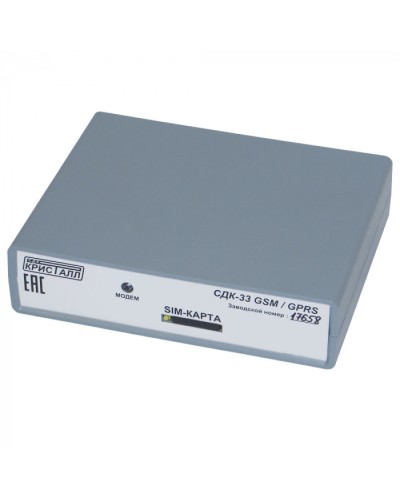 Блок сопряжения Кристалл СДК-33 GSM/GPRS в Назрани Дополнительное оборудование для ОПС Pintop.ru