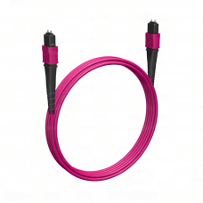 Кабельная сборка MPO(M) -MPO(M)-8 волокон 50/125 OM4, 5 m Cabeus (FOP-50-OM4-8-MPO(M)-8-MPO(M)-B-5m)