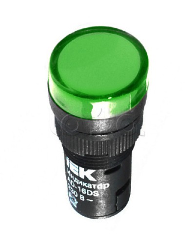 Лампа AD16DS(LED)матрица d16мм зеленый 24В AC/DCIEK (BLS10-ADDS-024-K06-16) в Назрани Источники света(Лампы) Pintop.ru