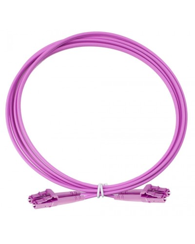 Оптический коммутационный шнур дуплексный, OM4, 2х50/125, LC-LC, 7 м Eurolan (41F-40-LC-LC-07) в Назрани Патч-корды и пигтейлы Pintop.ru