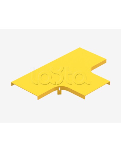 Крышка на ответвитель Т-образный пластиковый Hyperline FBTR-120-TEE-CVR в Назрани Аксессуары для лотков Pintop.ru