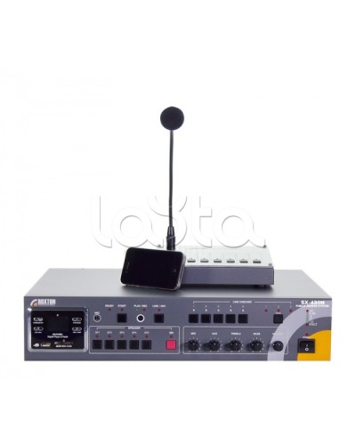 Система оповещения комбинированная 480Вт ROXTON SX-480N в Назрани Система оповещения и трансляции Roxton Pintop.ru