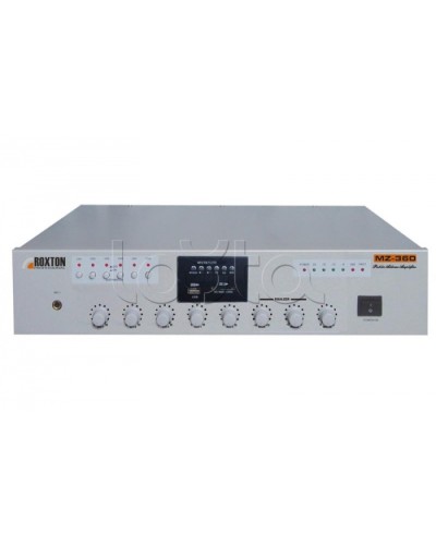 Микшер-усилитель ROXTON MZ-360 в Назрани Система оповещения и трансляции Roxton Pintop.ru