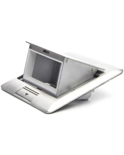 Люк в пол на 2 модуля (45х45мм), стальной Экопласт 70021 в Назрани Системы лючков и колонн Pintop.ru