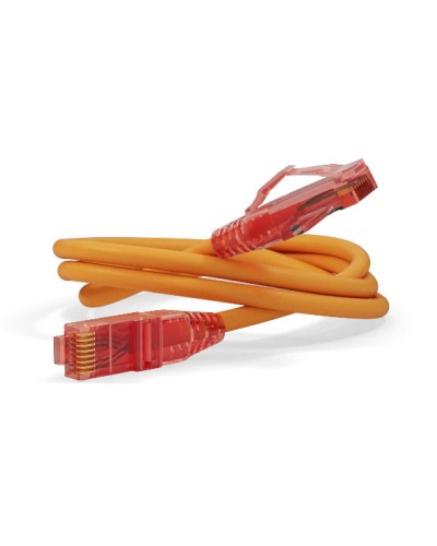 Патч-корд U/UTP Hyperline PC-LPM-UTP-RJ45-RJ45-C5e-5M-LSZH-OR в Назрани Патчкорды (медные) Pintop.ru
