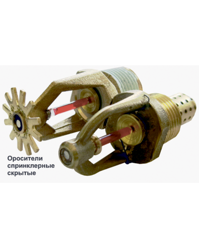 Ороситель спринклерный скрытый Спецавтоматика СВК0-РНо0,47-R1/2/Р68.В3-СВК-12 в Назрани Оросители Pintop.ru