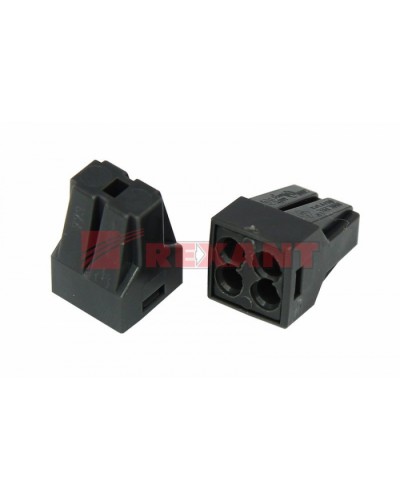 Электромонтажные экспресс-клеммы 773-304 (4*2.5мм² с пастой) (100шт/уп) REXANT 07-3040 в Назрани Клеммные колодки Pintop.ru