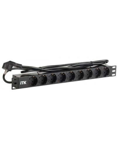 Блок розеток 9 розеток ITK PH22-9D1-P ITK PDU в Назрани Блоки розеток Pintop.ru